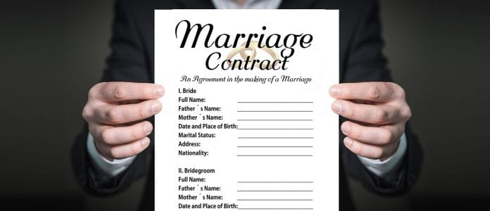prenuptial agreement Texas Texas prenup agreement
