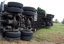 semi truck crash NM