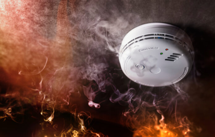 Smoke,Detector,And,Fire,Alarm,In,Action,Background,With,Copy City Heights House Fire Analyzed by Singleton Schreiber
