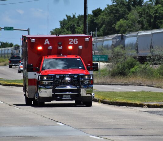 Mission Beach Drunk Driver Injures Several People ambulance rushing to scene of incident