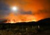 Newell Road Fire Blazes Through Klickitat County large wildfire blazes through homes and farms