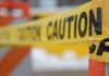 Acid Spill in Eddy County Prompts Deputy Response caution tape depicted in hazardous area