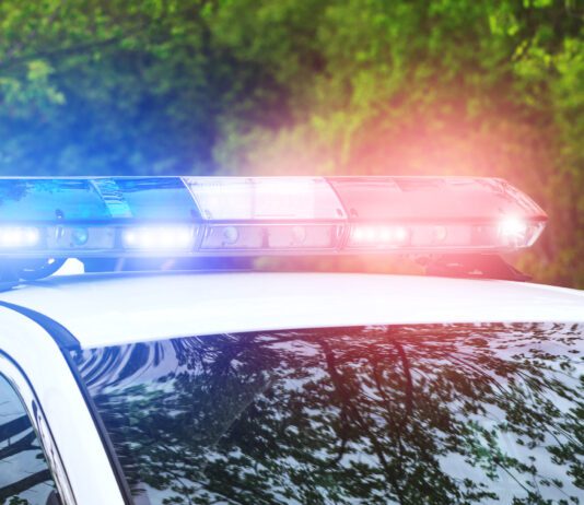 police arrive to scene of catastrophic accident