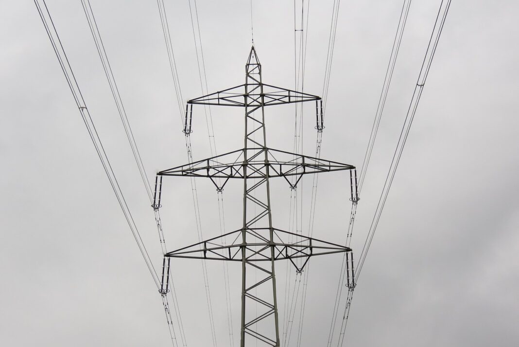 large powerline depicted similar to that of crash