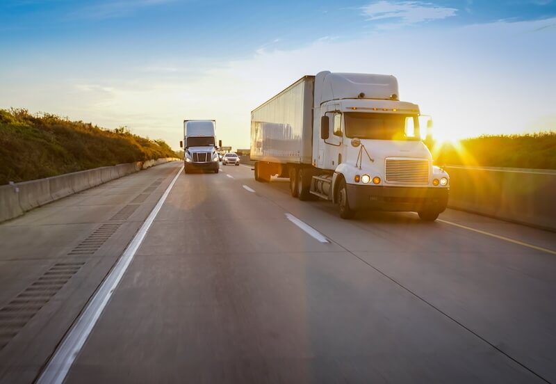 Collision Between A Semi-Truck And Pickup in Apple Valley