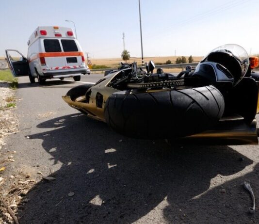 Collision Involving Two Motorcycles and Truck