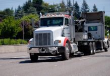 Collision Involving Semi-Truck and Two Smaller Vehicles
