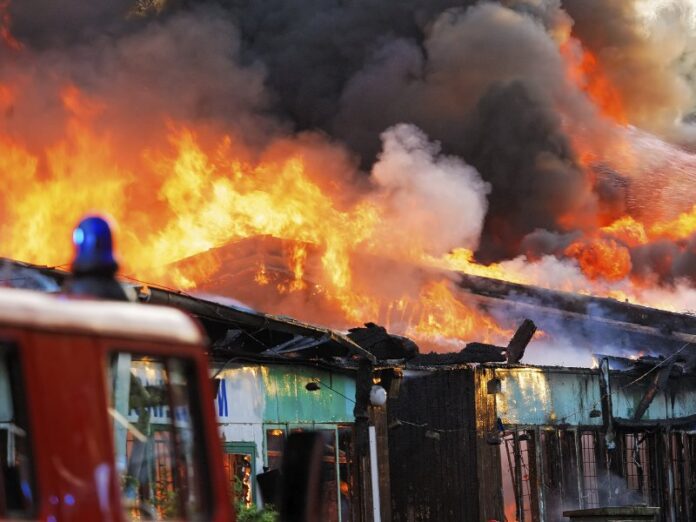 Ridgecrest Apartment Complex Fire