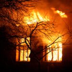 facility on fire