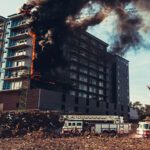 apartment fire