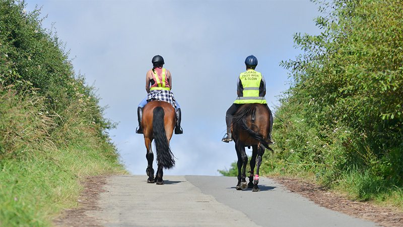 horse riding