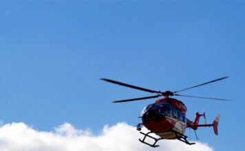 Helicopter Crashes Into Pedestrian Bridge in Huntington Beach