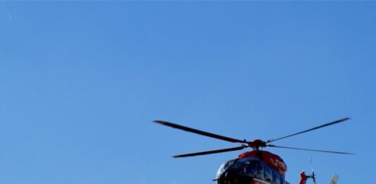 Helicopter Crashes Into Pedestrian Bridge in Huntington Beach