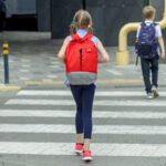 children walking